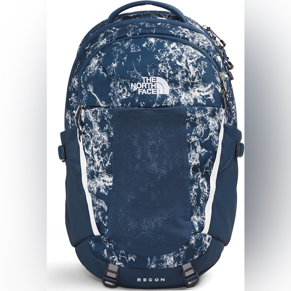 The North Face Blue & White Patterned Recon Backpack